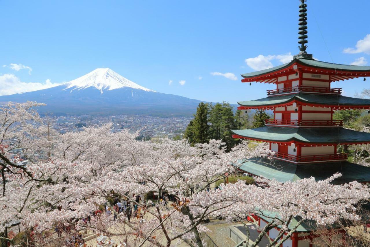 Arakura Villa Fujiyoshida Dış mekan fotoğraf